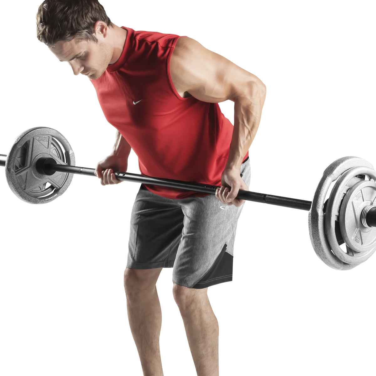 110 Lbs. Olympic Weight Set 86" Bar MCW-110