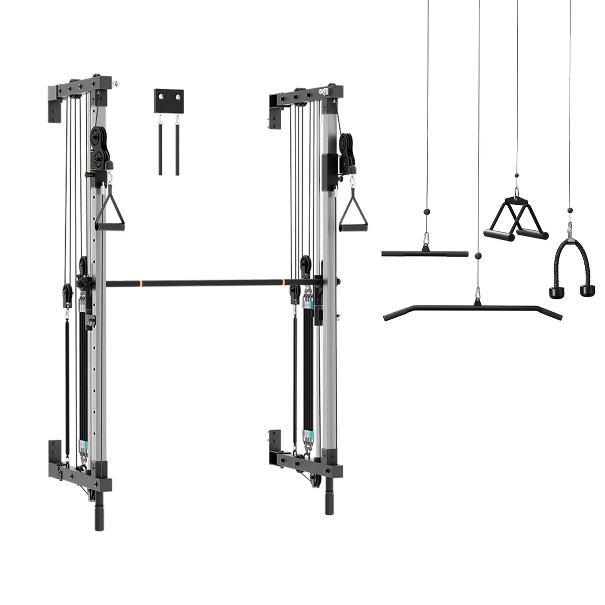 Folding Wall-Mounted Smith Machine