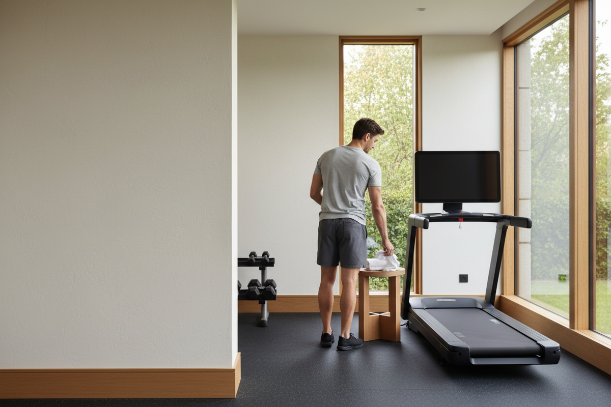 Warm residential wellness scene for Our Story